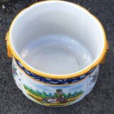 Cache pot en ceramique HB Quimper