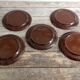 Série de 5 assiettes à dessert