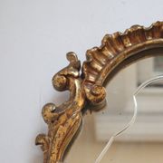 Antique gilded mirror, Neo Rococo, 19th century