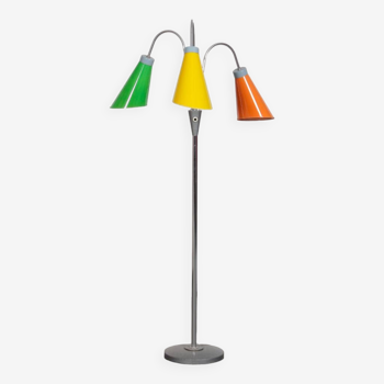 Vintage floor lamp produced by Lidokov in the 1960s