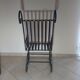 Série de 6 fauteuils de jardin en fer forgé