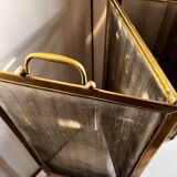 brass fire shield
