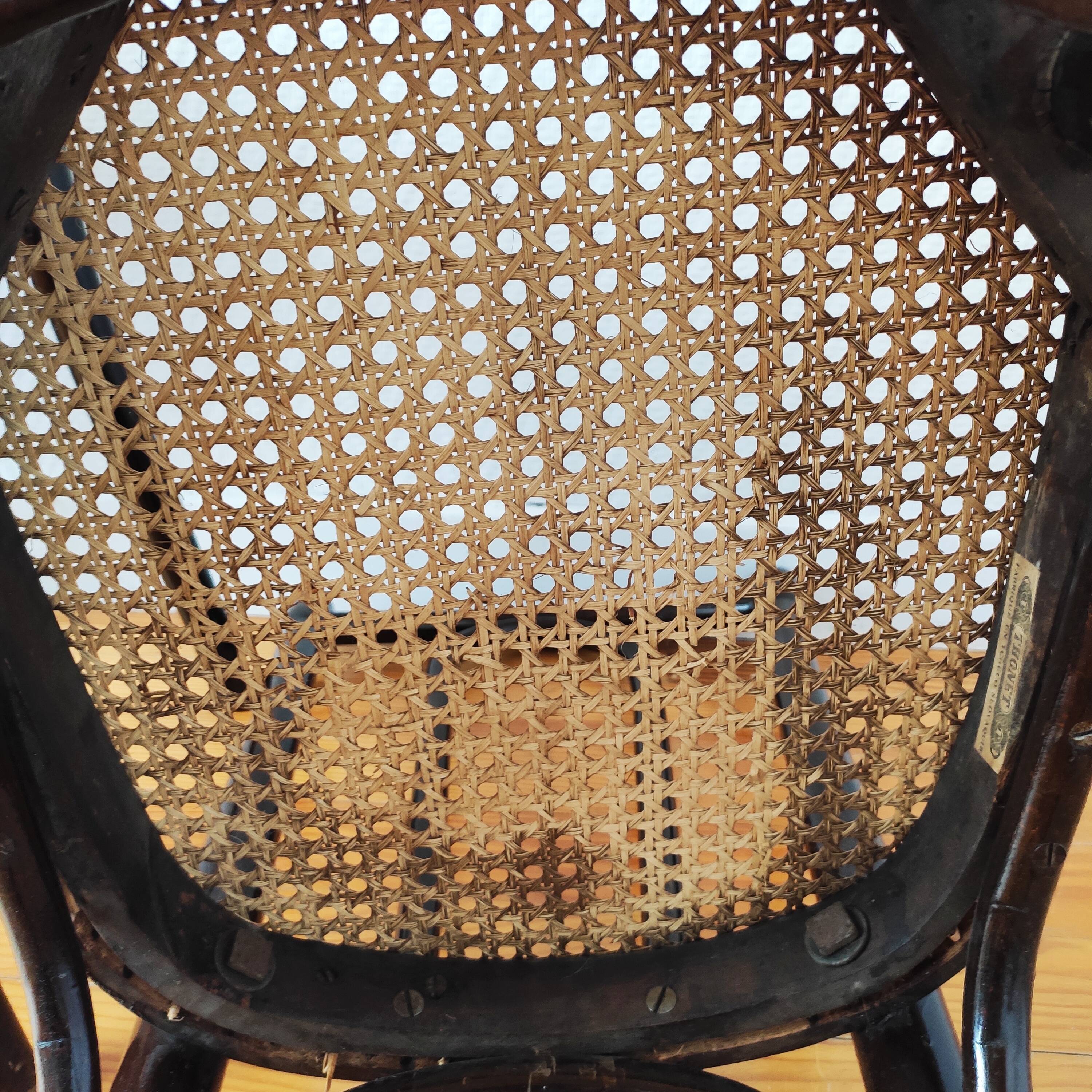 Paire de chaises bistrot Thonet N°56
