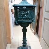 Old cast iron mailbox "Relais de Poste"