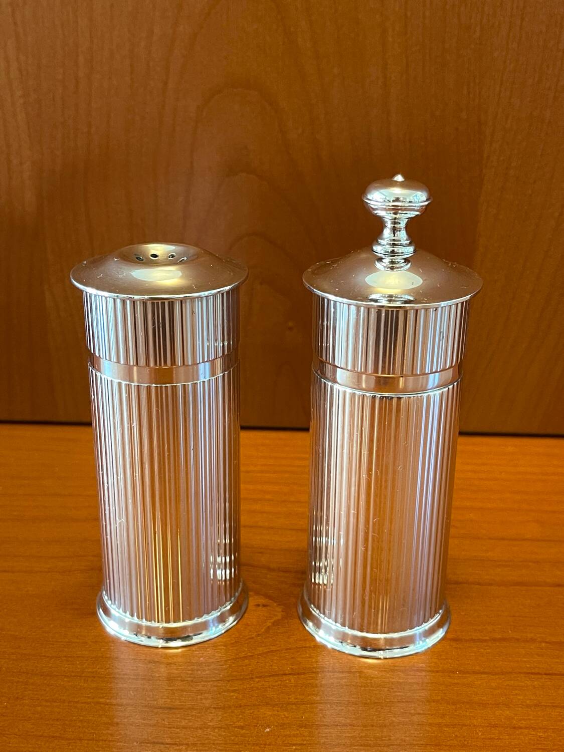 Christofle pepper and salt mill, large models