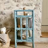 Rattan shelf