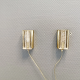 Pair of wall lamps/bedside lamps from Danish Vitrika, produced in the 60-70s.