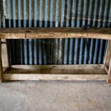 Old carpenter's workbench restored