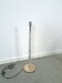 Jaren 70 glazen vloerlamp met chroom