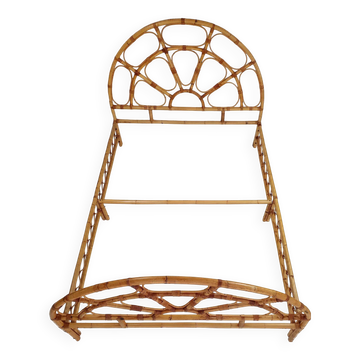 Lit en rotin vintage 2 personnes 140/190