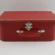 Valisette carton rouge vintage