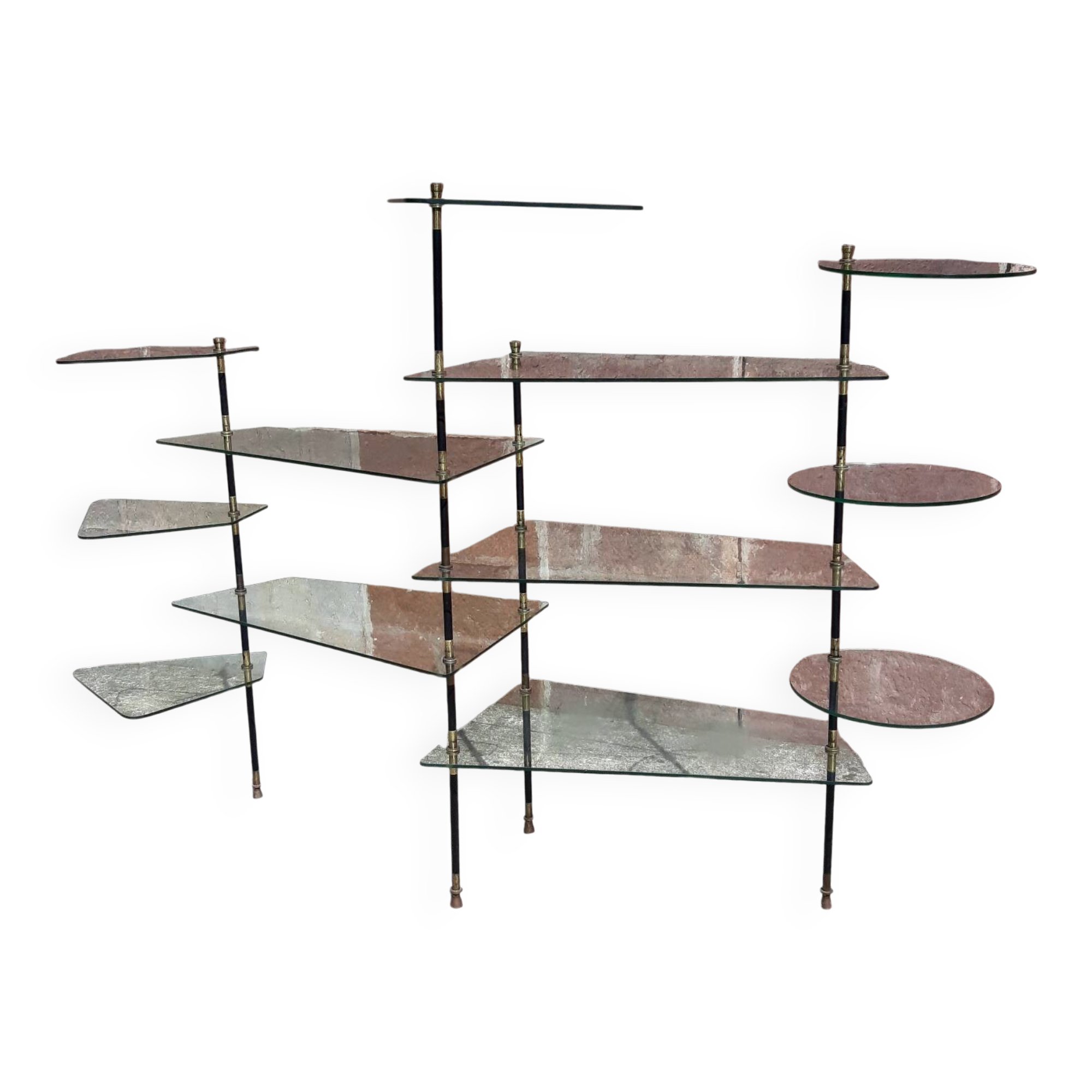 Glass display case (or counter). (1950s/60s)