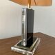 Belgo Chrom lamp in brass and lucite 70s