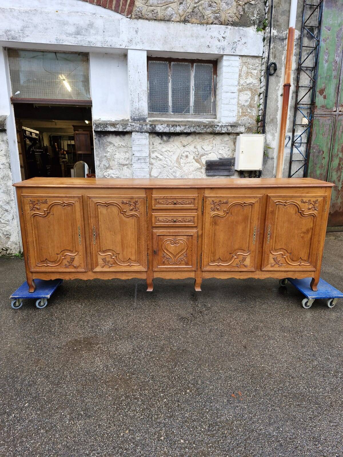 Wooden sideboard