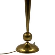 Oscar Torlasco, mod. 143 brass table / desk lamp, Prod. Lumi, Italy 1950s