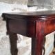 Mahogany console, first half of the 20th century