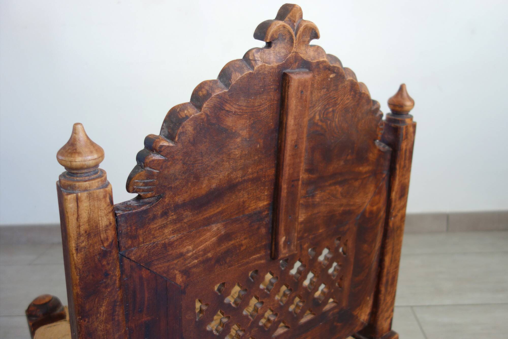 2 chaises traditionnelles Pida, Inde, années 50/60
