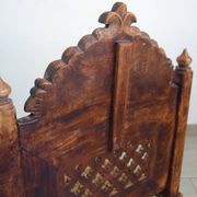 2 traditional Pida chairs, India, 1950s/60s