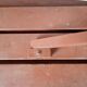 Paire de bancs pliant de  jardin  en bois