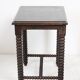 Wooden table legs in coils