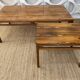 Vintage rosewood coffee tables by rasmus solber for s mobler, 1960
