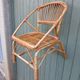 Petit fauteuil enfant en osier 