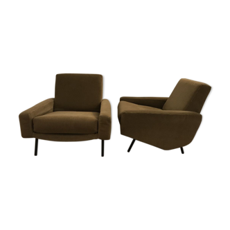 Pair of armchairs design P. Geoffroy for Airborne