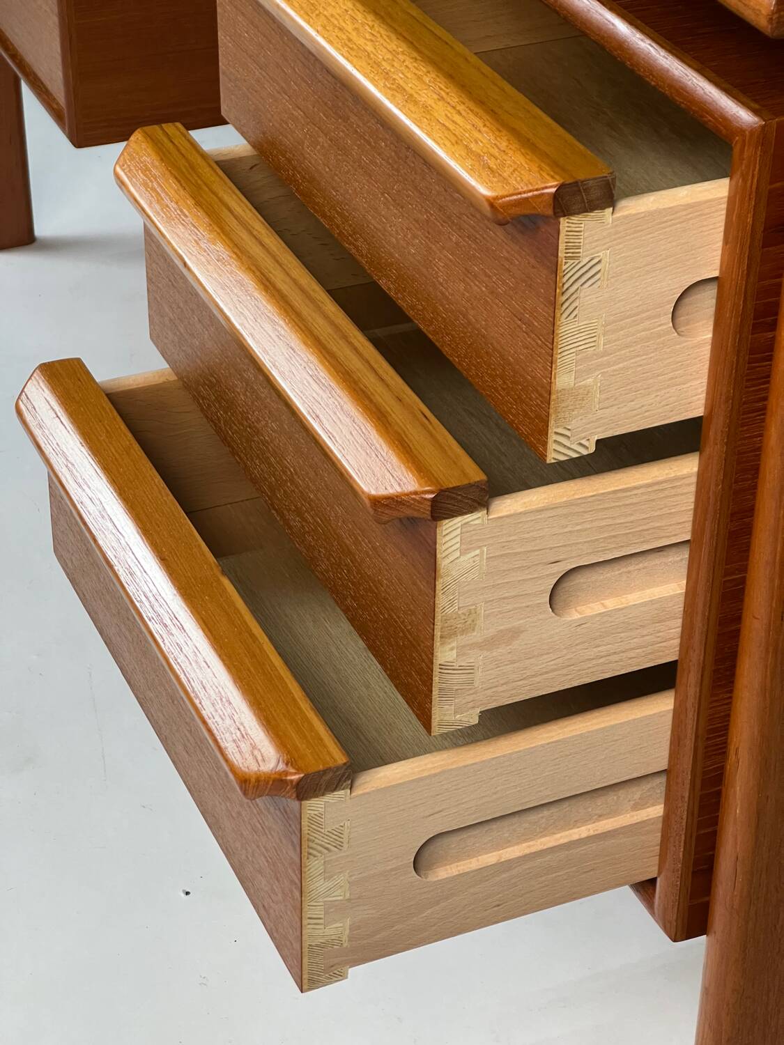 Danish Design Teak Desk by GV Møbler Vintage Mid-Century 60s 70s