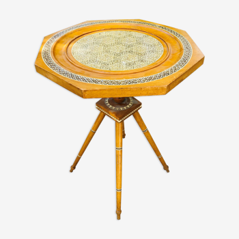 Side table - oriental pedestal table