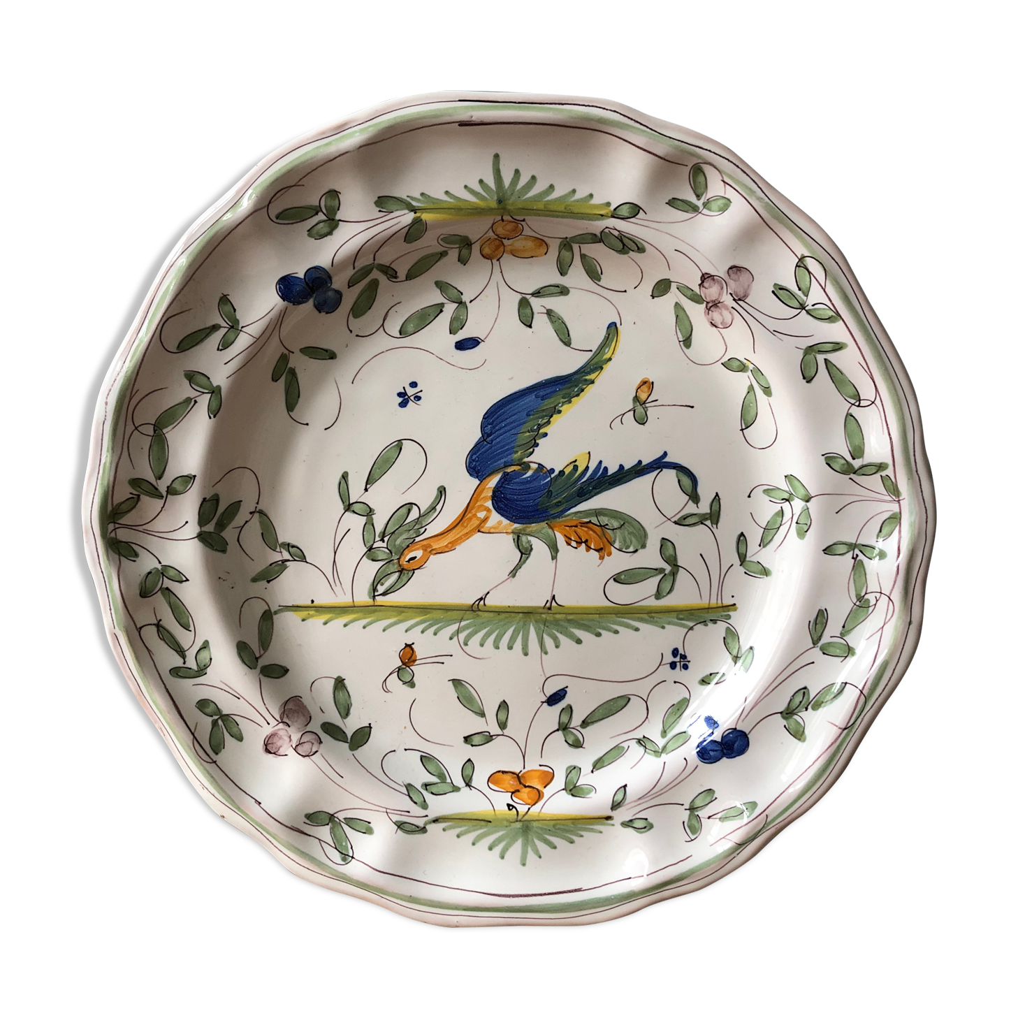 Old Old Moustiers Plate