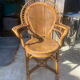 Vintage rattan chair chair