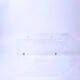 David Lange plexiglass side table