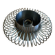 Stainless steel spring wall light - Andrea Lazzari for Morosini