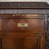 Early-20th Century Oak Commode in Brown with Drawers, 1930s