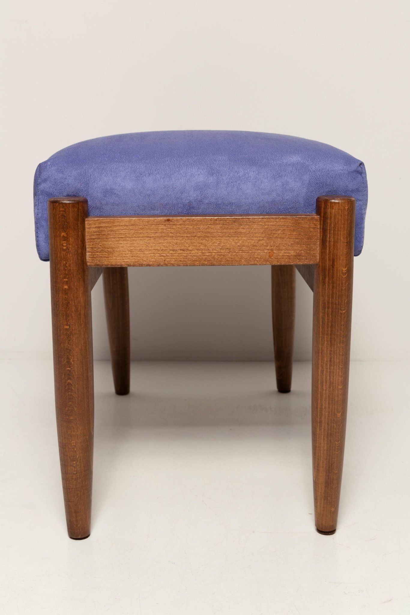 Vintage Violet Stool Mid-Century Violet, Edmund Homa, 1960s