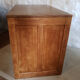 Blond oak desk