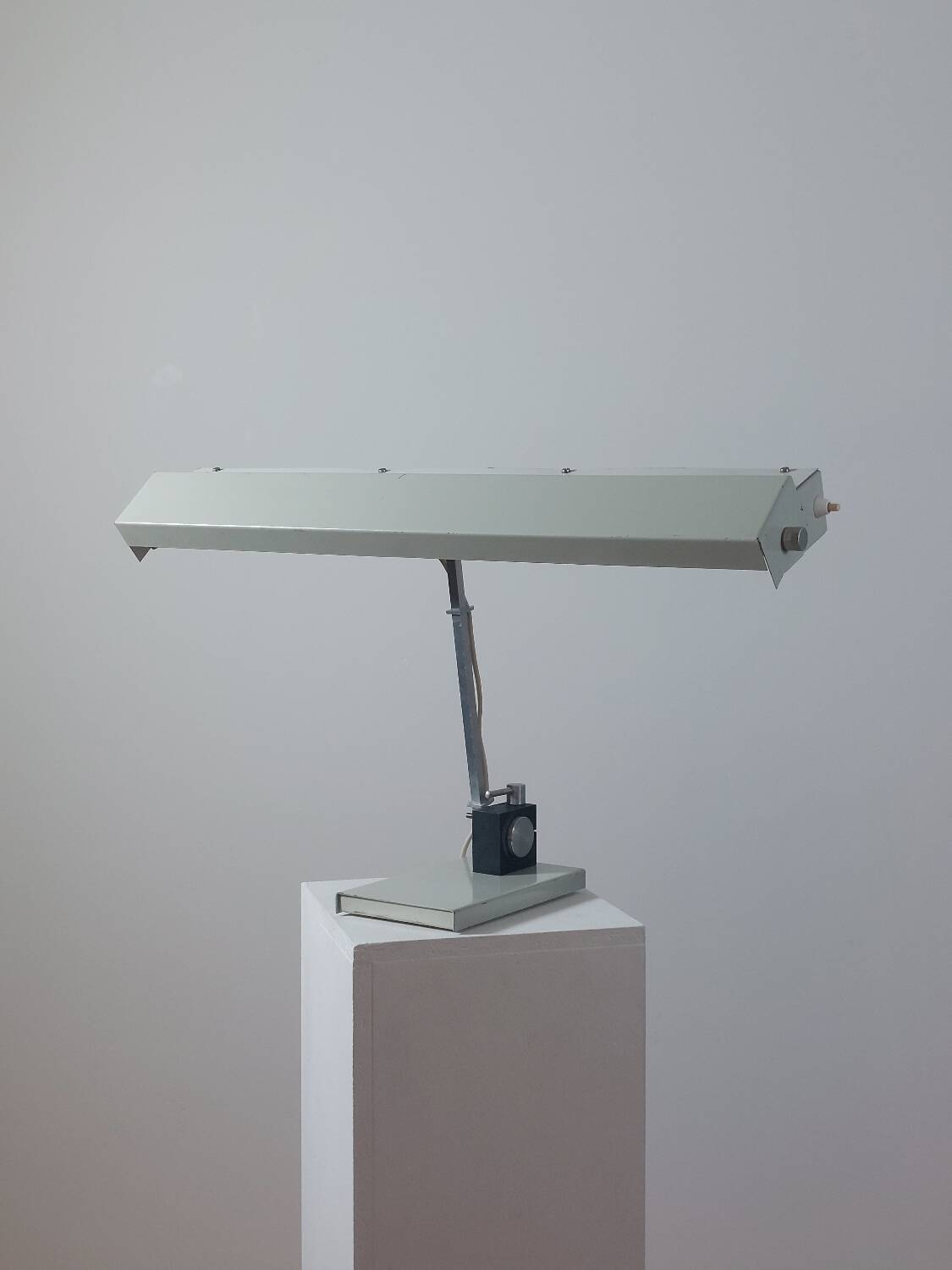 XXL vintage metal desk lamp by Klaus Musinowski GDR