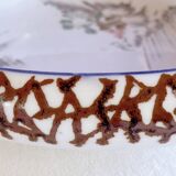 Rice dish with snowy landscape decoration 1830 Japan