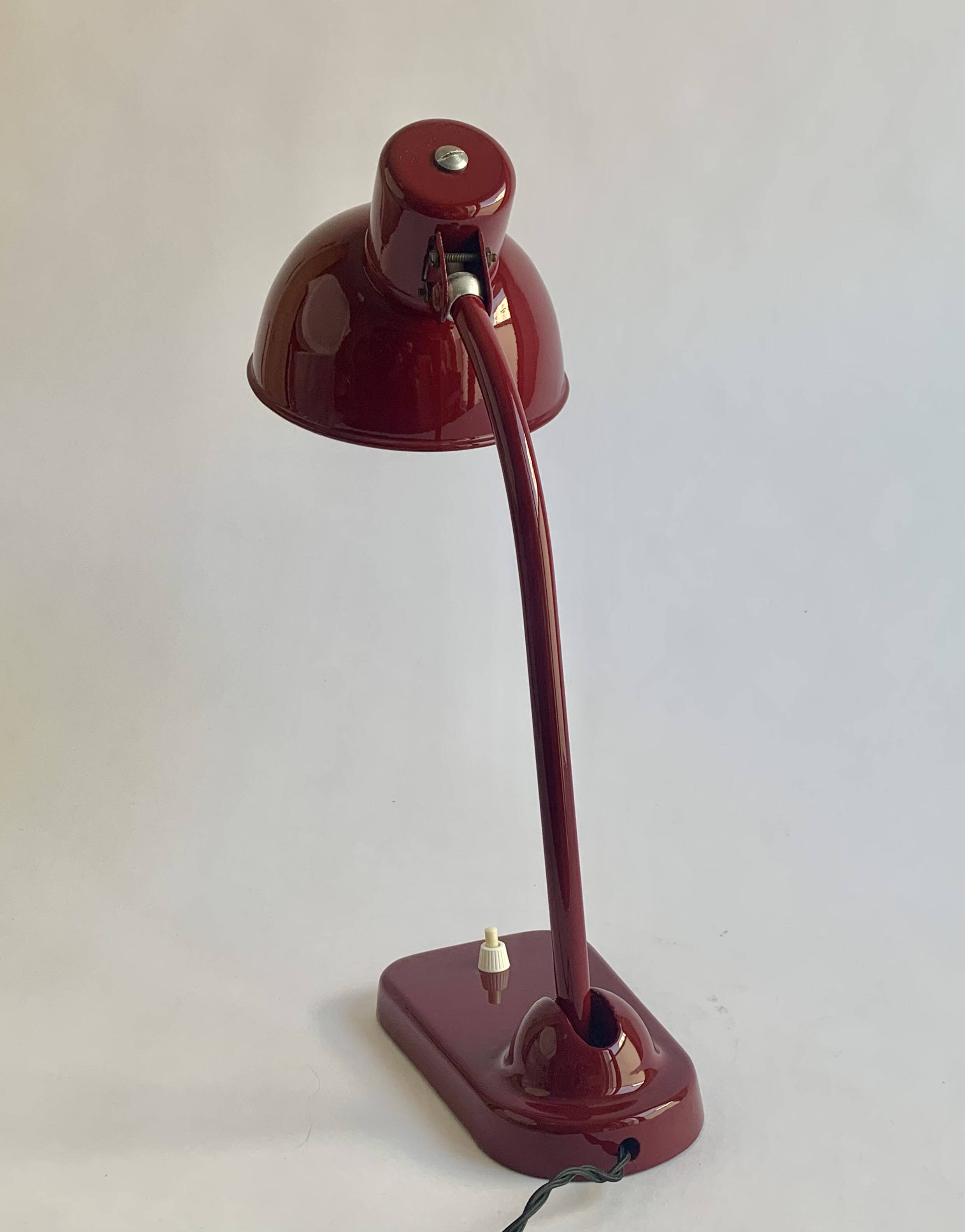 Bauhaus desk lamp, Germany, 1940s