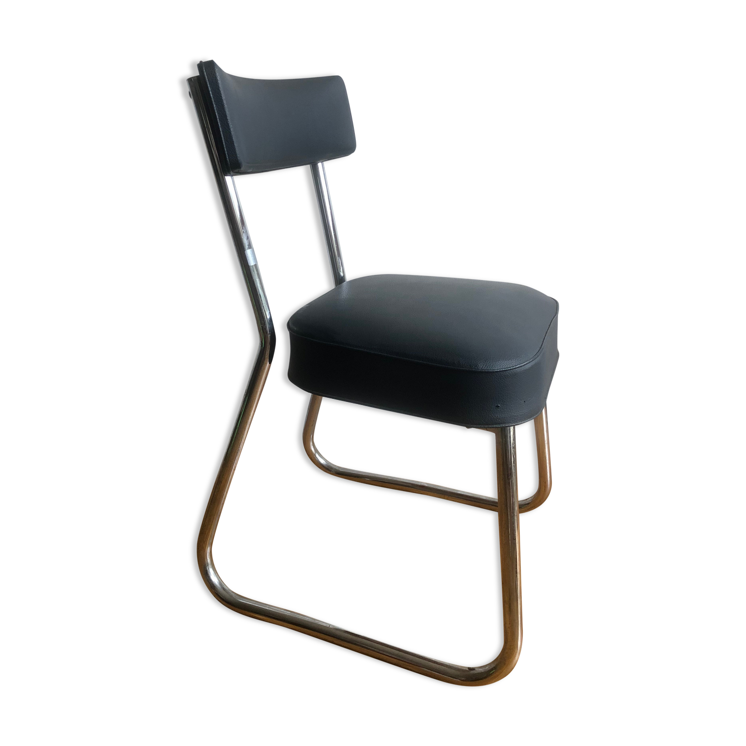 Industrial office chair barrel 1960