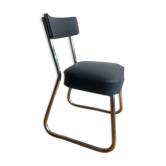 Chaise de bureau industrielle tonneau 1960