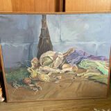 Peinture nature morte ancienne