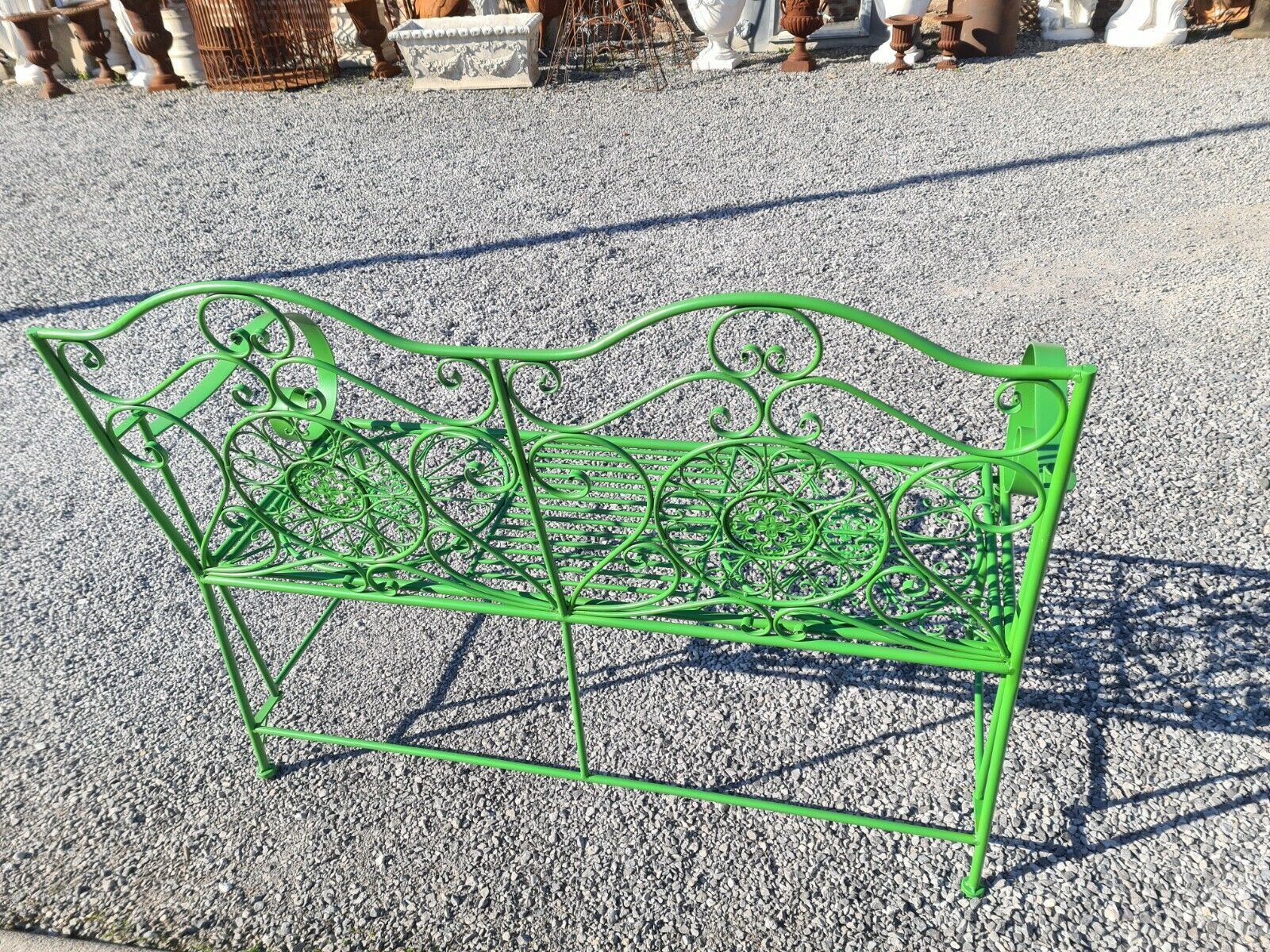 Banc de jardin en fer