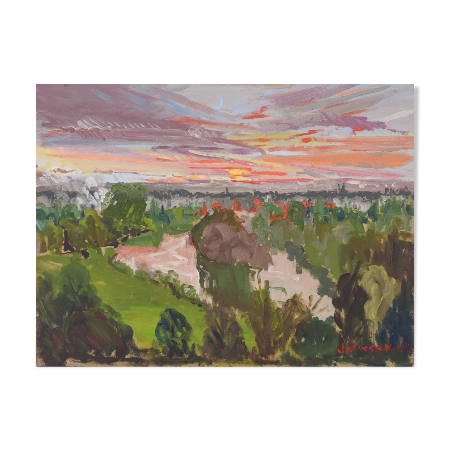 Sunset, richmond terrace