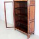 Small display cabinet in blonde mahogany veneer, Louis XVI style – 19th century.