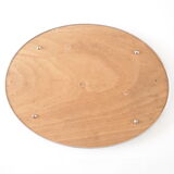 Art Deco oval mirror top