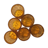 Set de 6 verres Pernod