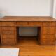 Solid oak desk