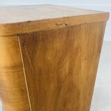 Art Deco bedside table, wood, end table