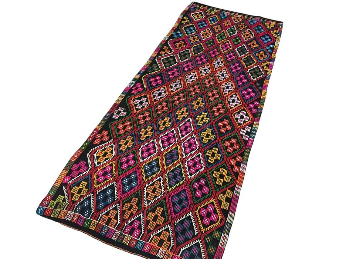 Decorative Vintage Tribal Runner Rug